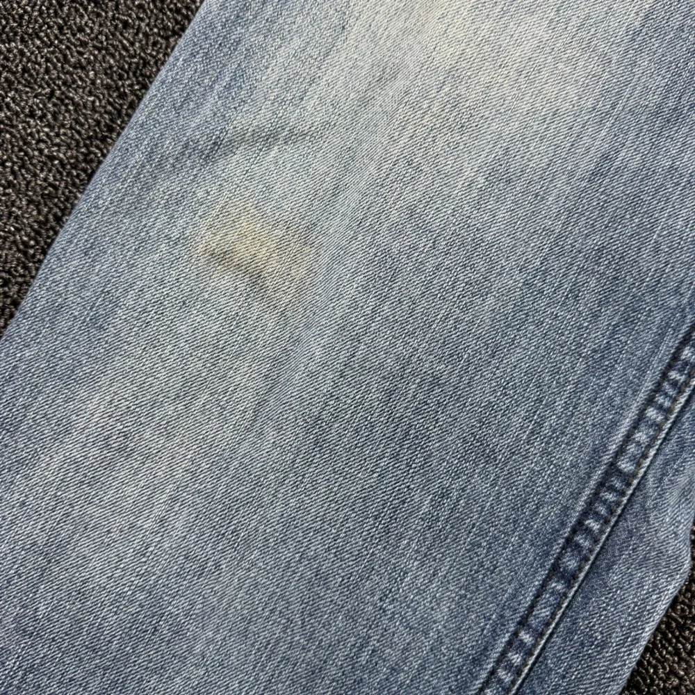 Vintage Y2K Levi's 514 Slim Straight Jeans Men's 36x34 Light Wash‎ Denim Grunge
